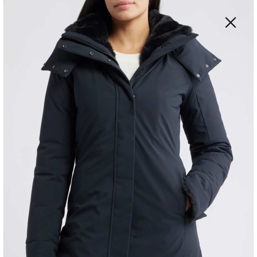 Save the Duck Samantha Fur Trim Coat
